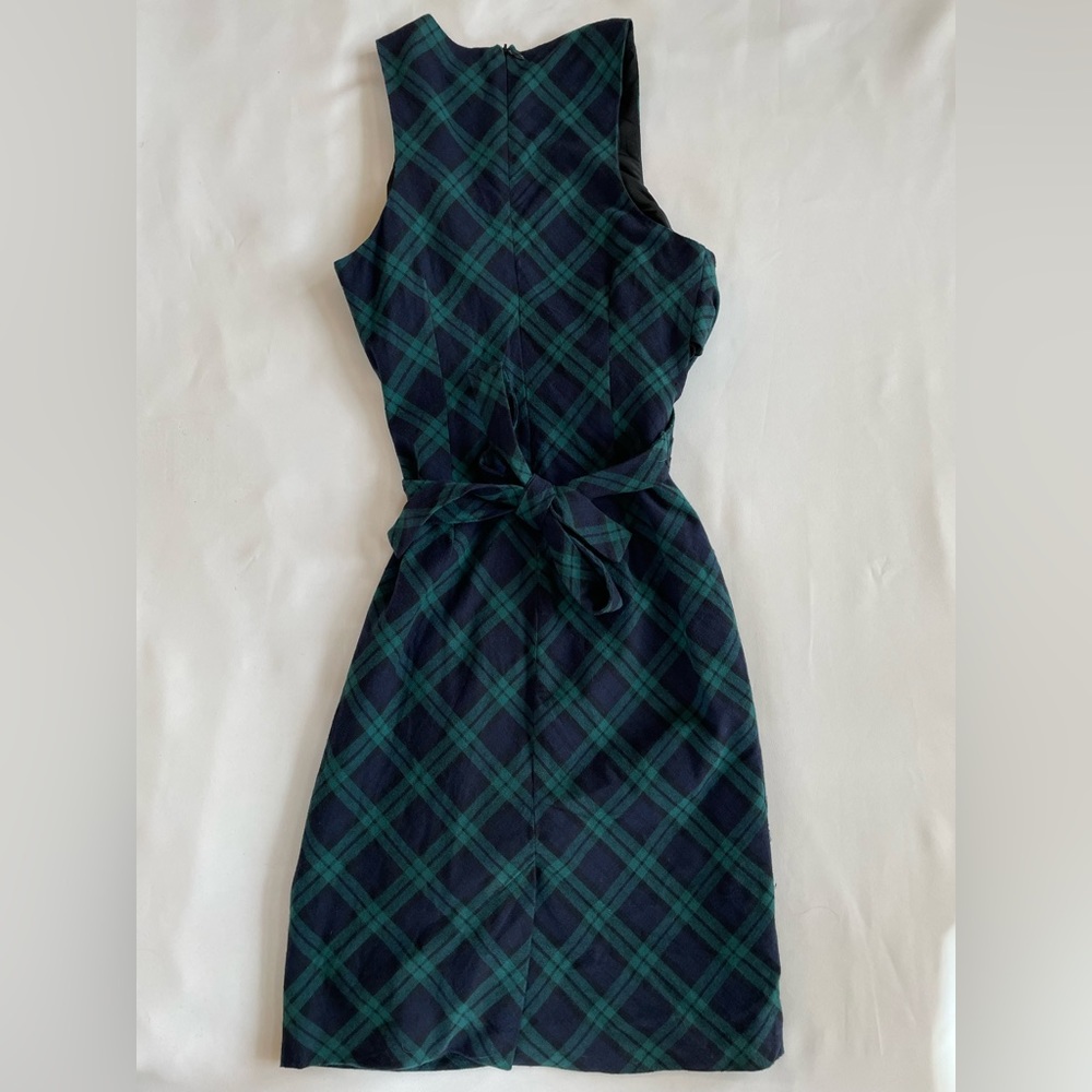 DO+BE Dress Women’s Cutout Wrap Midi Tartan ‘Plaid Behavior' Small - Picture 6 of 16